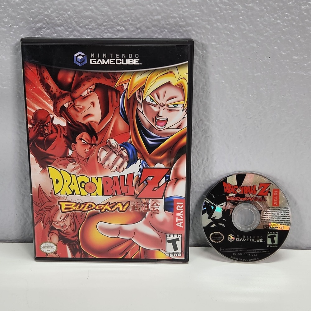 Dragon Ball Z Budokai Nintendo GameCube 2003 Atari Fighting Game No Manual
